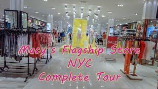 Macys flagship store complete walking tour May 25 2022 in 4K