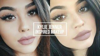 KYLIE JENNER INSPIRED MAKEUP TUTORIAL  Natural Smokey Eye + Classic Kylie Lip  Roxette Arisa