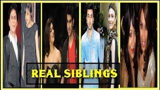 Top 10 Bollywood Celebs With Their Lesser Known Siblings  Bollywood stars and their Famous Siblings