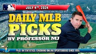 Do You Want 3 MLB Picks JULY 4 - LIVE STREAM 11 AM