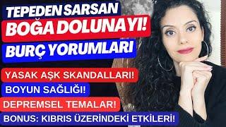 DEPREM GİBİ BOĞA DOLUNAYI  GENEL VE KIBRISA ETKİLERİ YASAK AŞKLAR GİZLENENLER  BURÇ YORUMLARI