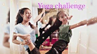 Yoga challenge с сестрой 2
