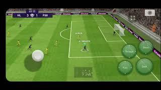 PSG VS VIL  GAMEPLAY #pes   