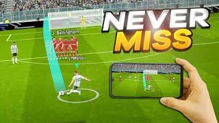 Never Miss a Free Kick Ever Again With This Secret  eFootball 2024 Mobile