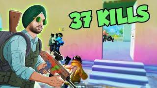 WADU BOL DE DADDY 37 KILLS HO GAYE  PUBG MOBILE  GTXPREET