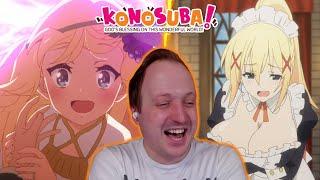 MAID DARKNESS AND IRIS TAKES KAZUMA?? Konosuba Season 3 Episode 2 Reaction