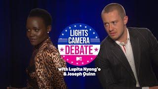 Lights Camera Debate w Lupita Nyong’o & Joseph Quinn  MTV