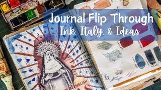 JOURNAL FLIP THROUGH Italy Ink & Ideas