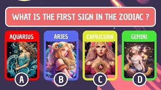 Can You Pass The Zodiac Quiz ? General Knowledge quiz