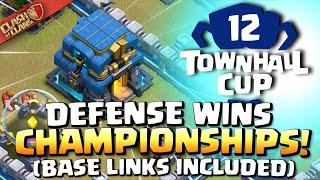 UNBREAKABLE TH12 Bases will decide the TH12 CUP FINALS Clash of Clans  Best TH12 Bases with LINKS