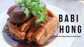 ENG SUB Resep Mami Babi Hong Sayur Asin - Ala Hakka