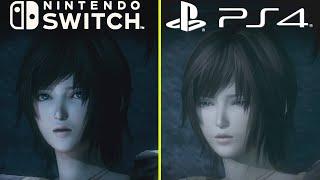 Fatal Frame Mask of the Lunar Eclipse Nintendo Switch vs PS4 Early Graphics Comparison