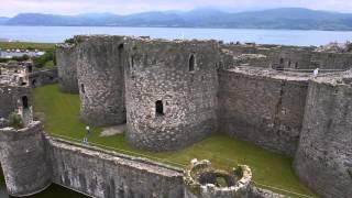 Castles from the Clouds Beaumaris Castle  Cestyll o’r Cymylau Castell Biwmares