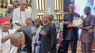 Peter Obi & Obi Of Onitsha Attends The the 6th Public Lecture of the Board of Fellows Pharmaceutical