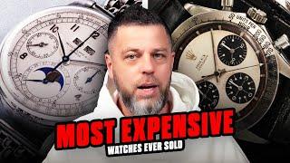 Top 5 Most EXPENSIVE Watches In the World