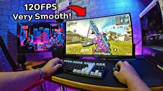 CALL OF DUTY MOBILE EMULATOR 120 FPS #1   KEYBOARD & MOUSE SOUND ASMR POV