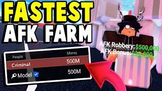 THE FASTEST AFK Farm In Jailbreak  Make $5000000+ Every Day