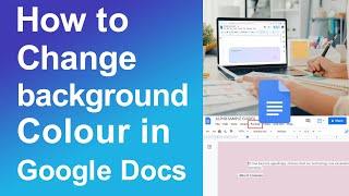 How to change background colour in google doc