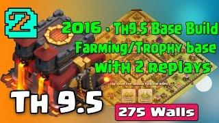 Clash of Clans - Th9.5 Dark Elixir Farming Base