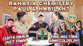 RAHASIA CHEMISTRY PAUL & NABILAH DI INDONESIAN IDOL XII PAUL NGE FANS SAMA COLDPLAY? - INFORMASI A1