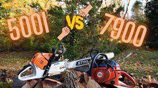 STIHL MS 500i VS DOLMAR 7900