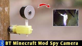 How To Make Bluetooth Spy Camera Minecraft Mod For Home  BT SPY CAM 