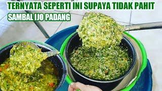 resep sambal ijo ala rumah makan padang yang enak dan tidak pahit