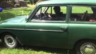 Austin A40 farina  first drive after saving from scrap yard