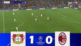 Bayer Leverkusen-Milan 1-0  UEFA Champions League 202425  Highlights della Partita