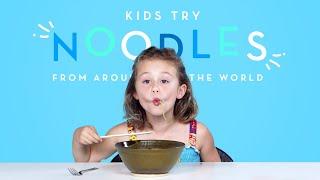 Kids Try Noodles from Around the World  Kids Try  HiHo Kids