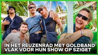 Goldband op Sziget Je speelt beter als je niet drinkt het is leuker als je het wel doet.