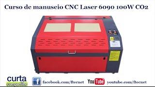 Curso de manuseio CNC 6090 100W CO2 Laser