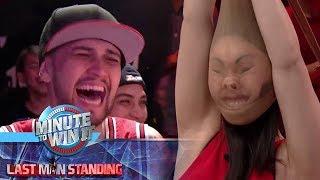 Minute To Win It Billy tawang tawa sa itsura ni Coleen sa Blow by Blow challenge