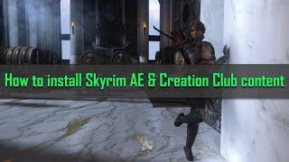 How to install Skyrim AE & Creation Club content - Xbox