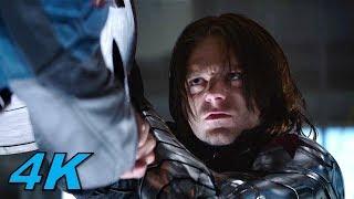 Steve Rogers vs Bucky Barnes Fight Scene  Captain America The Winter Soldier 2014 Movie Clip