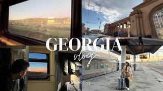 GEORGIA VLOG ️   E1. armenia to georgia by train - tips costs guide