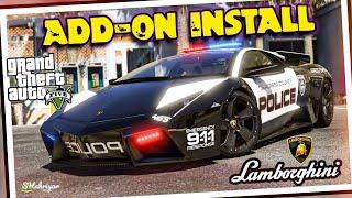 How to Install Lamborghini Reventon Car In GTA 5 Pc  Addon Cars Tutorial  GTA 5 MODS