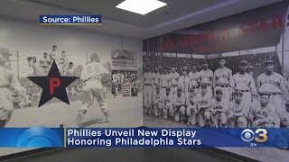 Phillies Unveil New Display Honoring Philadelphia Stars Negro League Team