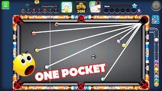 8 Ball Pool All Ball One Pocket Challenge -Unlucky Level 10000% ?