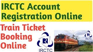 IRCTC Account Registration IRCTC New Account Creation  Train Ticket Booking Online Tamil