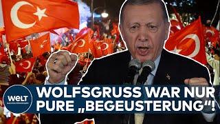 WOLFS GREETING The unbelievable self-dramatization of Turkish President Erdogan