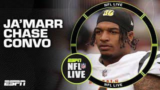 JaMarr Chase impressed me when Joe Burrow was out  NFL Live