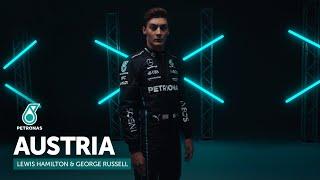 PETRONAS Race Preview Austrian Grand Prix with Lewis Hamilton and George Russell