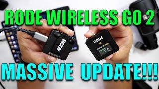 The BEST Wireless Microphones Massive Update for the RODE Wireless Go 2