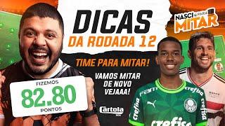 CARTOLA FC 2024 - CARTOLA RODADA 12 - DICAS RODADA 12.