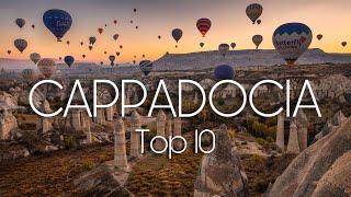 TOP 10 Places in CAPPADOCIA  Turkey Travel Video