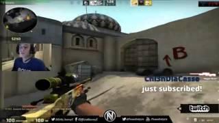 CSGO ENVYUS kennyS - livestream de_dust 2 - road to VACations @AsherLara_8