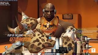 What TOP .1% Doomfist Looks Like - GetQuakedOn Rollouts Doomfist OVERWATCH 2 SEASON 12 TOP 500