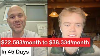 Going From $22583month to $38334month in 45 days. Client Interview With Nikola From Perun Moto.