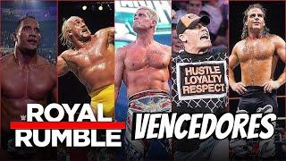 TODOS OS VENCEDORES DO ROYAL RUMBLE 1988-2024